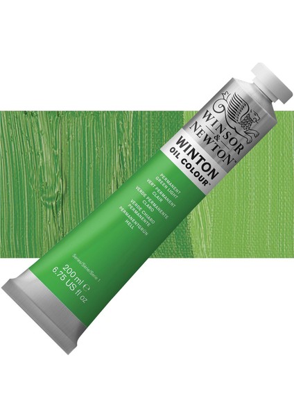 Winton Yağlı Boya 200 ml Permanent Green Light 483 (48)