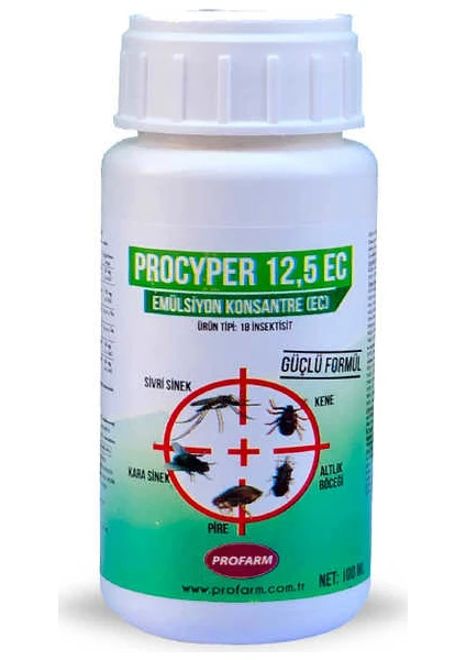 Procyper 12,5 Ec Bit Pire Kene Için Konsantre Ürün 100ML