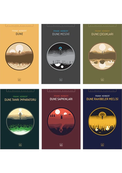 Dune:Dune Tanrı İmparatoru -Dune Sapkınları - Rahibeler Meclisi - 6 Kitap Takım - Frank Herbert