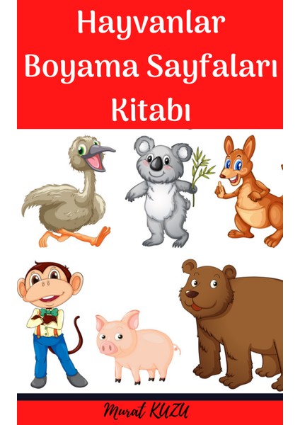 Hayvanlar Boyama Sayfaları Kitabı fiyatları
