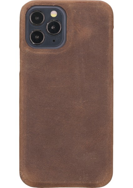 F360 Apple iPhone 12/12 Pro Telefon Kılıfı G2 Antik Kahve