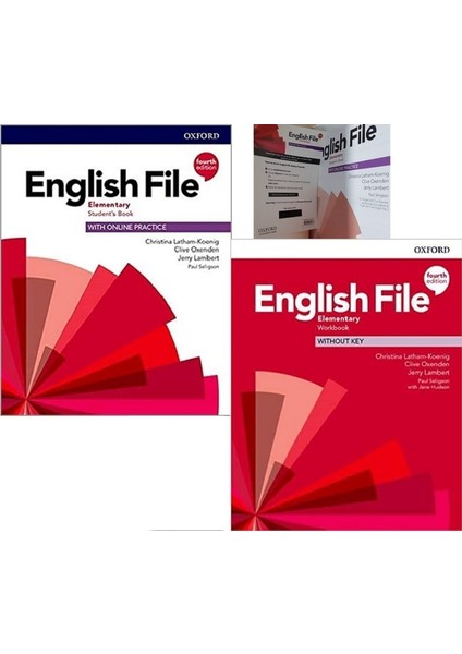 English File Elementary Student's Book With Online Practice + Workbook Without Key