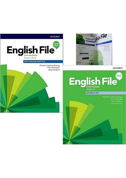 English File Intermediate Student's Book With Online Practice + Workbook Without Key