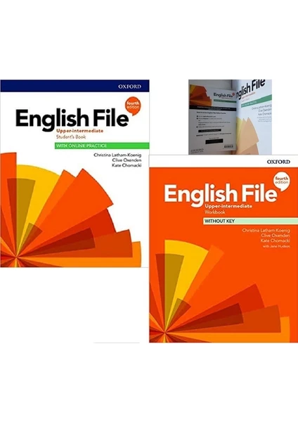 Oxford University Press English File 4th Edition Upper-Intermediate Student's Book With Online Practice + Workbook