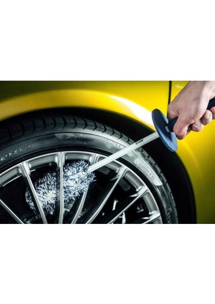 GYEON Q2M Wheel Brush Mikrofiber Jant Fırçası Orta Boy 38 cm modelleri
