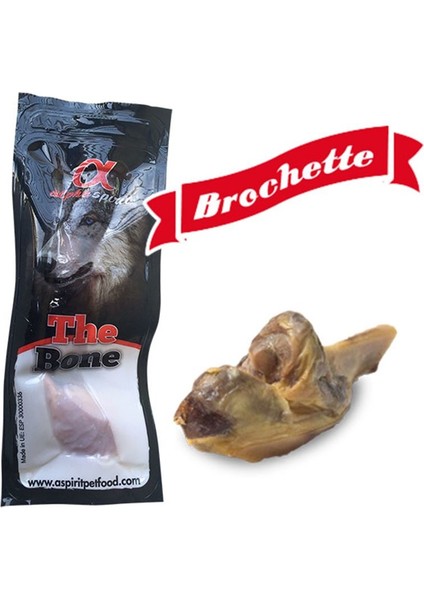 Brochette ile Birlikte Yarım Ham Domuz Kemik 210 gr