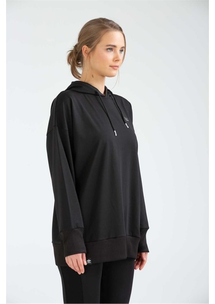 Mae Kadın Siyah Sportswear Sweat (VC0014-01)