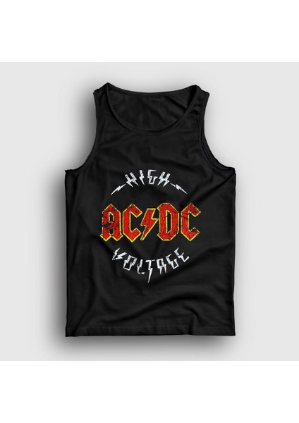 Unisex Siyah High Voltage AC/DC Atlet