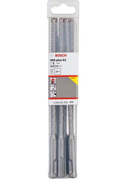 Sds-Plus-5x 6*210 mm 10'lu Paket fiyatları