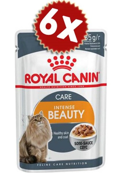 Intense Beauty Gravy Kedi Konserve 85 gr x 6 Adet