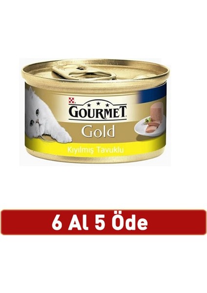 Kıyılmış Tavuklu 85 gr 6 ' lı Avantaj Paketi