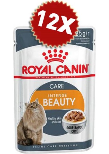 Intense Beauty Gravy Kedi Konserve 85 gr x 12 Adet