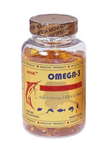 Omega 3 Balık Yağı 100 Softgel