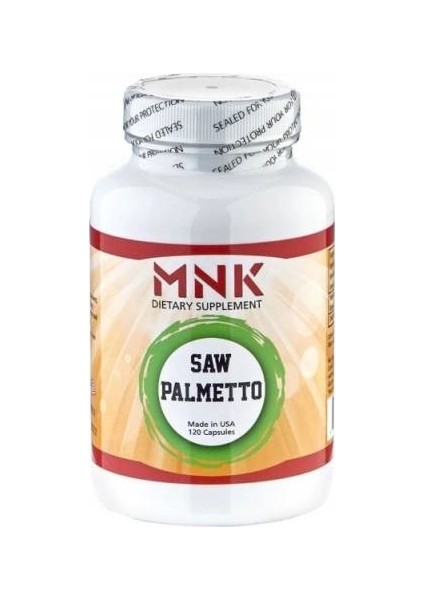 Saw Palmetto 120 Kapsül Cüce Palmiye