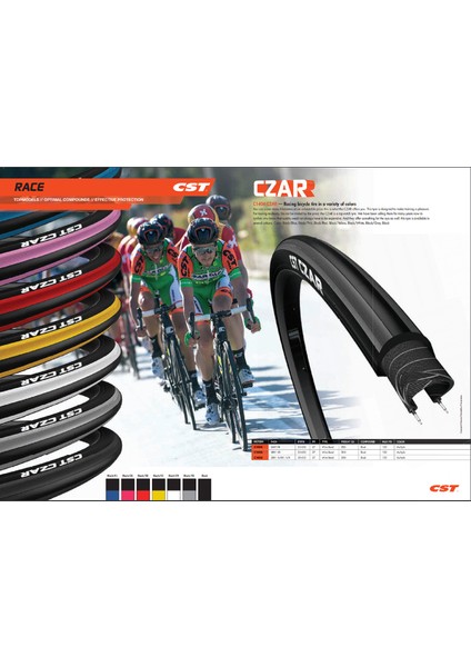 Dış Lastik Czar 700X23C C1406 fiyatları