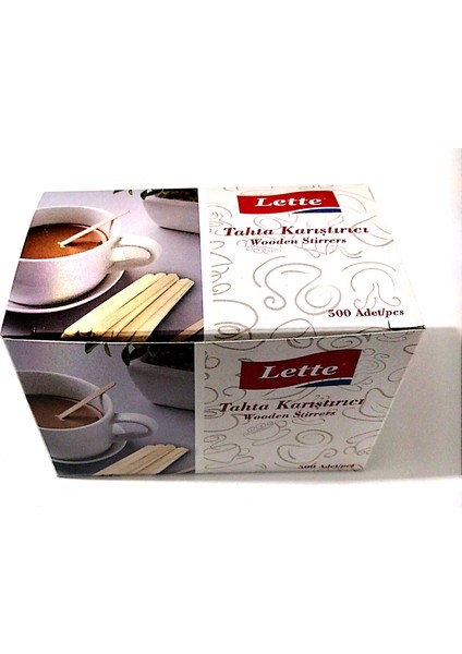 Tahta Karıştırıcı Çay Kaşığı