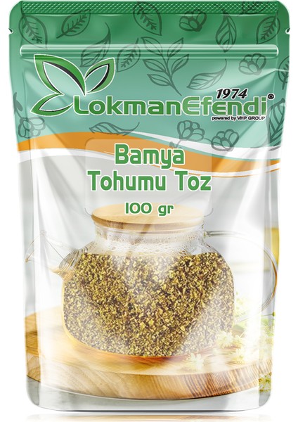 Lokman Efendi Bamya Tohumu Toz 100 gr