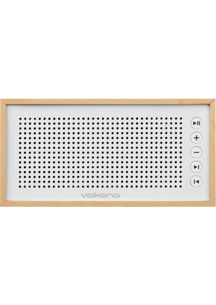 VK-3132-WD Deco Series Kablosuz Bluetooth Hoparlör Ahşap