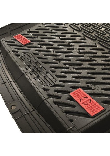 Safir Audi A6 1997 2005 Krom Ahşap 3D Paspas