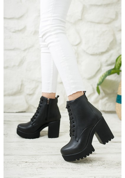 Salto Ayakkabı Poli Taban Bağcıklı Bot