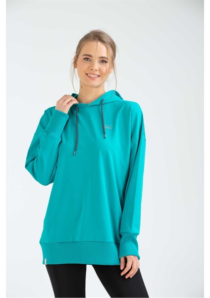 Mae Kadın Yeşil Sportswear Sweat (VC0014-04)