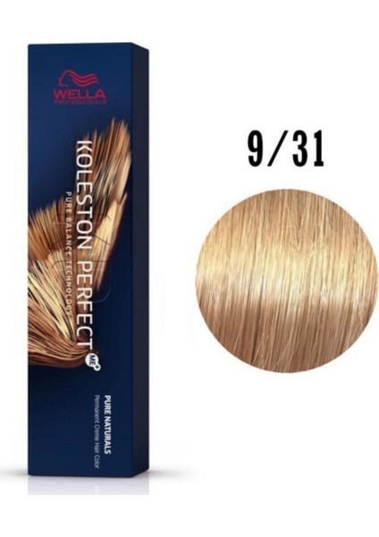 Koleston Perfect Me+ Boya 9/31 Çok Açık Altın Küllü Sarı