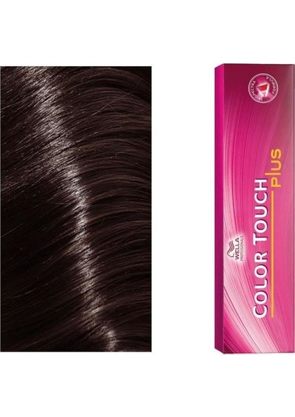 Color Touch Plus Boya 60 ml 44/07 Orta Doğal Esmer Kahve