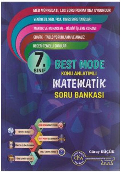 7.Sınıf Fen Bilimleri Best Mode Konu Anlatımlı Soru Bankası