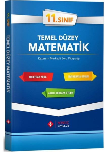 Sonuç Yayınları 11.Sınıf Temel Düzey Matematik Tek Kitap