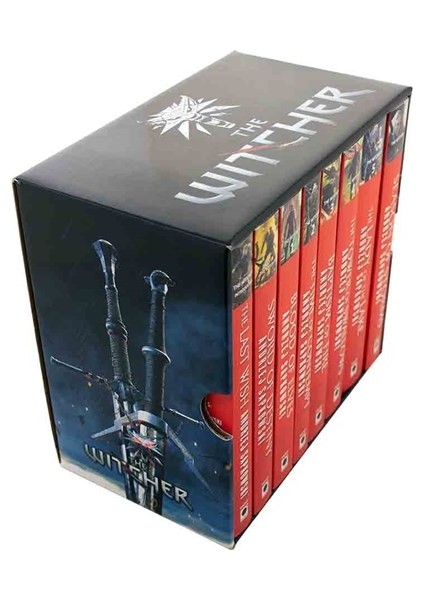 The Witcher Box Set - Ingilizce 8 Kitap Takım -Özel Kutulu - Andrzej Sapkowski