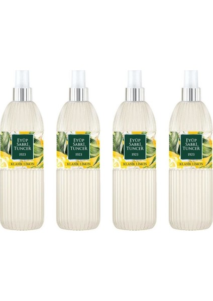 Klasik Limon Sprey Kolonya 150 ml x 4