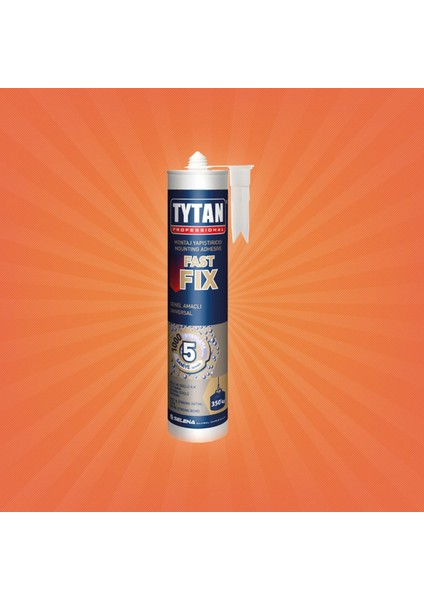 Tytan Silikon Fast Fix Montaj Yapıştırıcı 290 ml - Selena - 1 Adet