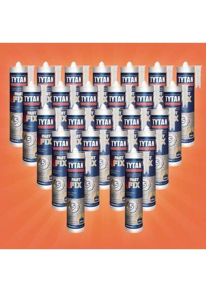 Tytan Silikon Fast Fix Montaj Yapıştırıcı 290 ml - Selena - 24 Adet