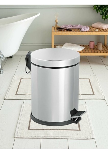 Paslanmaz Pedallı Çöp Kovası 12 lt fiyatları