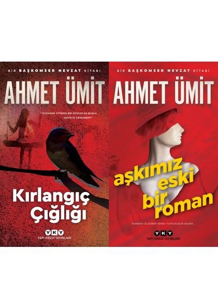 Kırlangıç Çığlığı - Aşkımız Eski Bir Roman - 2 Kitap - Ahmet Ümit