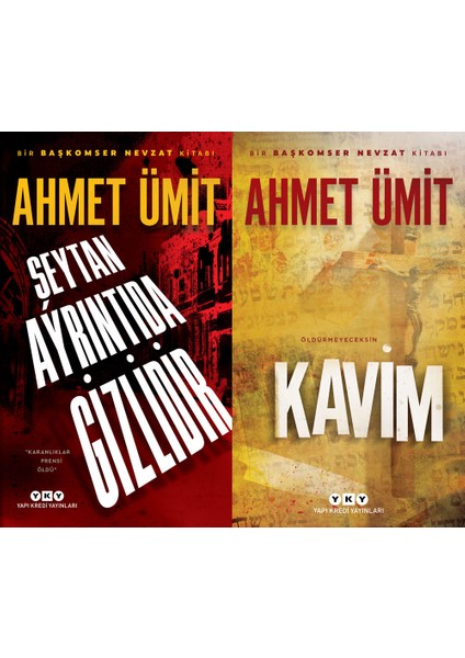 Şeytan Ayrıntıda Gizlidir - Kavim - 2 Kitap - Ahmet Ümit