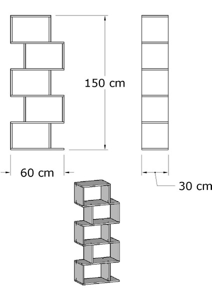 Meriç Kitaplık Ceviz fırsatları