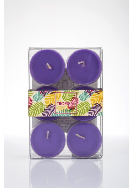 6'lı Tealight Mum Seti