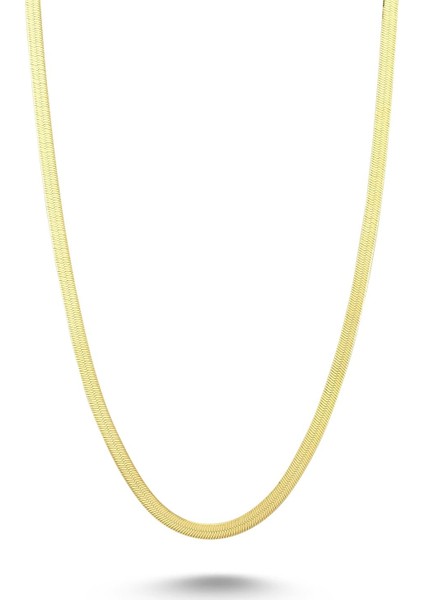 Italyan Zincir Kolye - Rose - Standart - BLZ0004-1531