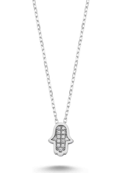 Swarovski Fatima Kolye - Rose - Standart - YNC13594-393