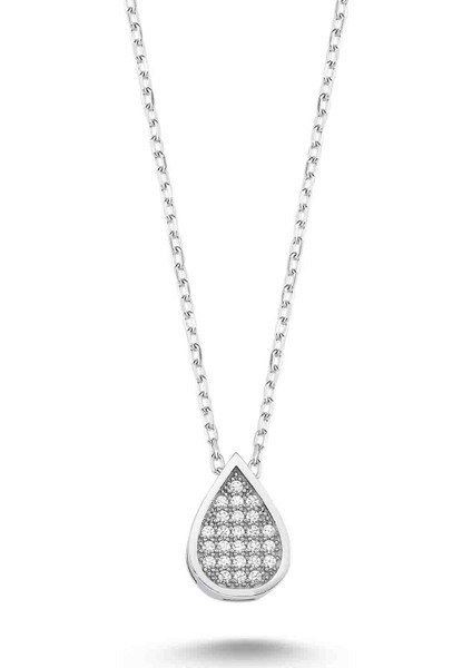 Swarovski Damla Kolye - Rose - Standart - YNC13569-288
