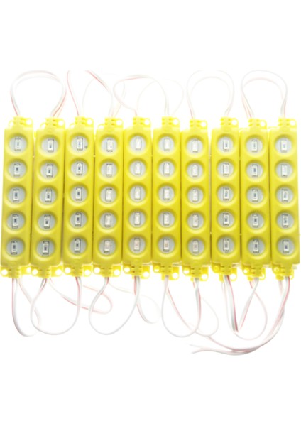 Parmak Led 1200LM 5x20 Turuncu 12V / LAAM646-3