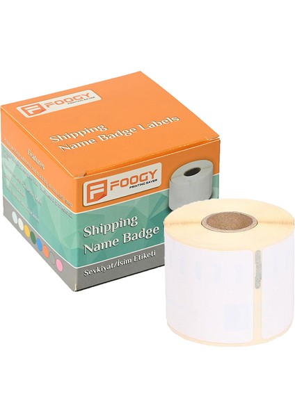Dymo LW Muadili Disket Etiketi- 70 mm X 54 mm