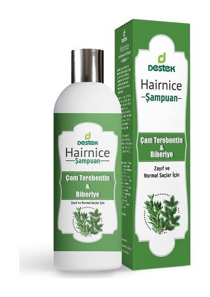 Çam Terebentin & Biberiye Şampuan 330 ml 2 Adet