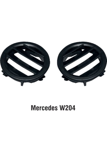 Mercedes W204 C220 2007 - 2011 Sağ ve Sol Klima Izgara Kapağı
