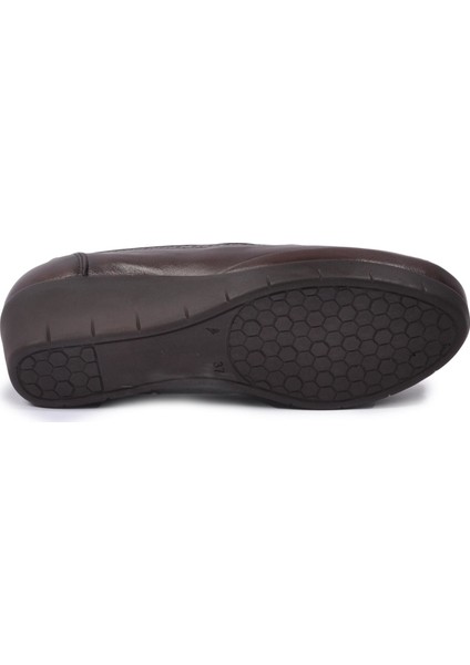 888 Kahve Kadın Hakiki Deri Günlük Ayakkabı fırsatları