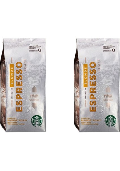 Espresso Blonde Roast Hafif Içim Çekirdek Kahve 250 gr x 2'li