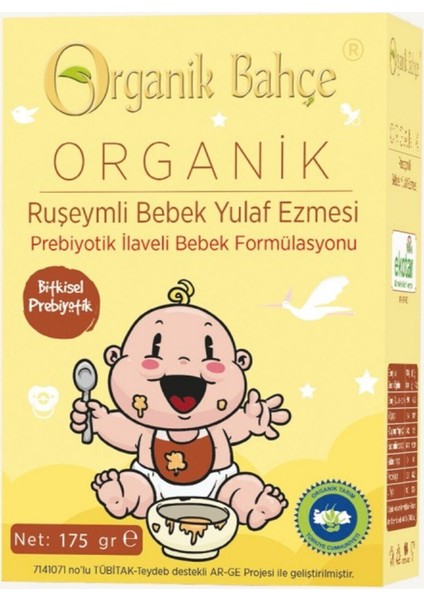 Ruşeymli Bebek Yulaf Ezmesi 175 gr