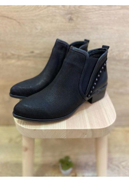 Kadın Bot Siyah