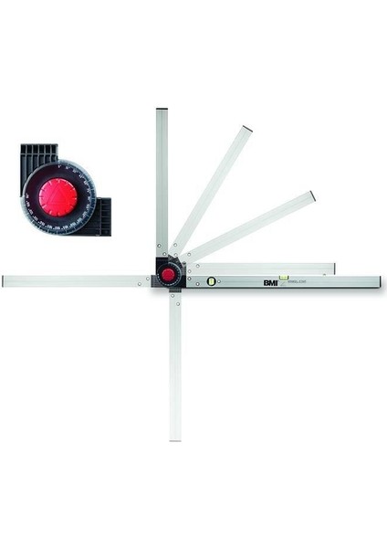 Bmı 715060080 Terazili Açı Ölçer 80 cm